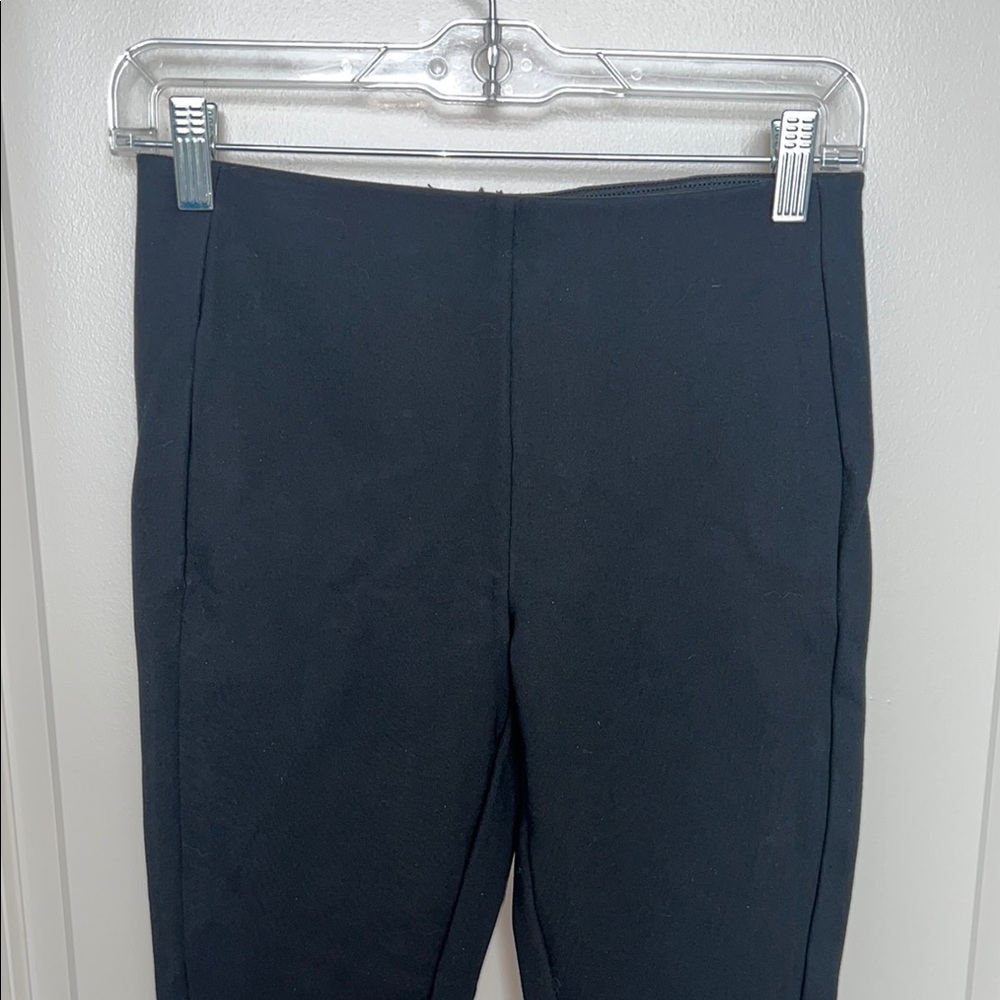 Polo Ralph Lauren Black Leggings with Ankle Zip - Picture 2 of 7